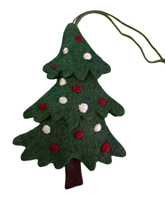 Oh Christmas Tree - Felt Ornament